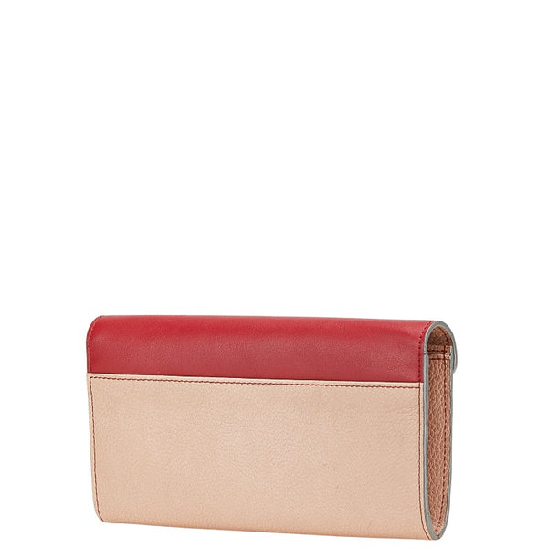 クロエ 長財布 マルチカラー レザー レディース Chloe 【中古】