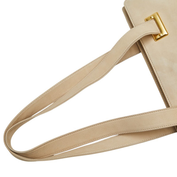 セリーヌ ハンドバッグ トートバッグ ベージュ レザー レディース CELINE 【中古】