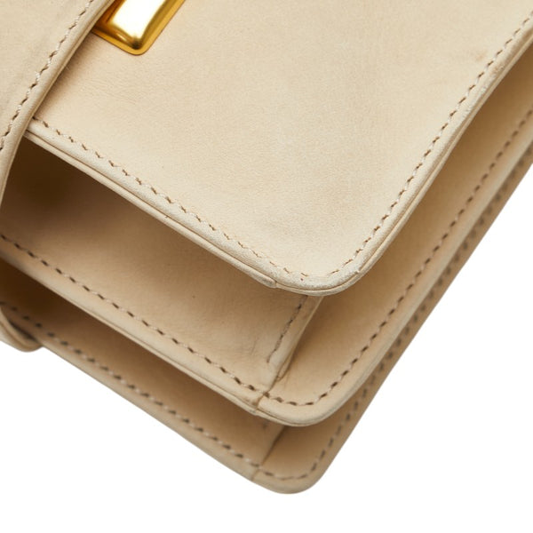 セリーヌ ハンドバッグ トートバッグ ベージュ レザー レディース CELINE 【中古】