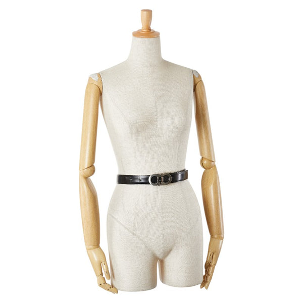 サルヴァトーレフェラガモ ガンチーニ リバーシブル ベルト ブラック ブラウン レザー メンズ Salvatore Ferragamo 【中古】