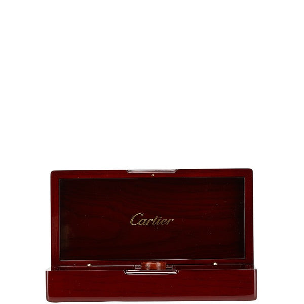 カルティエ ジュエリーボックス ウォッチボックス ブラウン ウッド レディース CARTIER 【中古】