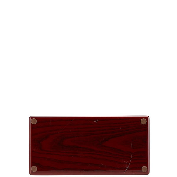 カルティエ ジュエリーボックス ウォッチボックス ブラウン ウッド レディース CARTIER 【中古】