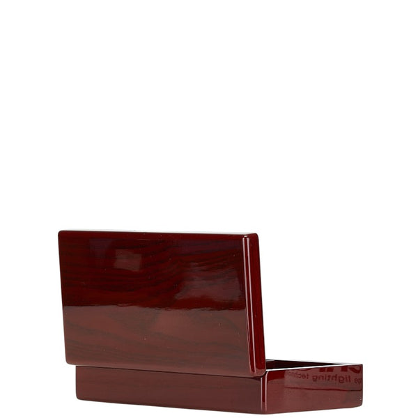 カルティエ ジュエリーボックス ウォッチボックス ブラウン ウッド レディース CARTIER 【中古】