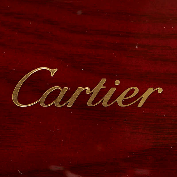 カルティエ ジュエリーボックス ウォッチボックス ブラウン ウッド レディース CARTIER 【中古】
