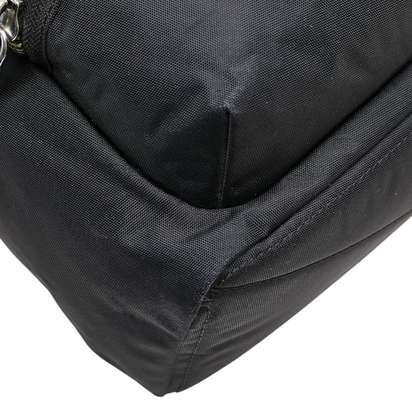 マークジェイコブス ザ バイカー ラージ リュック バックパック ブラック ナイロン レザー レディース MARC JACOBS 【中古】