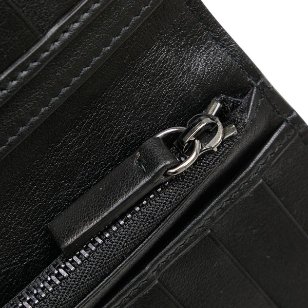 ジミーチュウ スター スタッズ 二つ折り財布 グレー レザー レディース JIMMY CHOO 【中古】