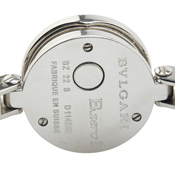 ブルガリ ビーゼロワン バングルウォッチ BZ22S クオーツ シルバー文字盤 ステンレススチール レディース BVLGARI 【中古】