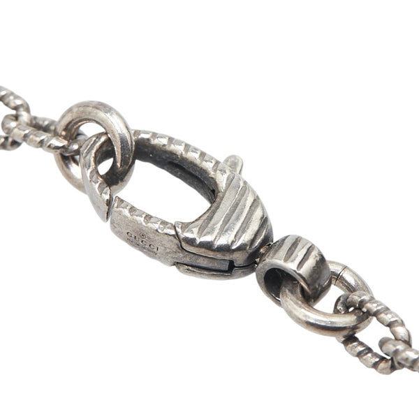 グッチ インターロッキングG ネックレス シルバー SV925 シルバー レディース GUCCI 【中古】