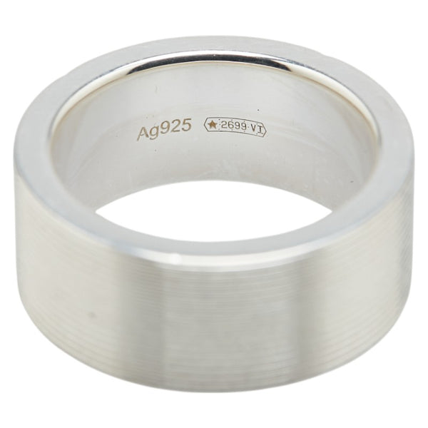 グッチ ロゴ リング 指輪 #9 SV925 シルバー レディース GUCCI 【中古】