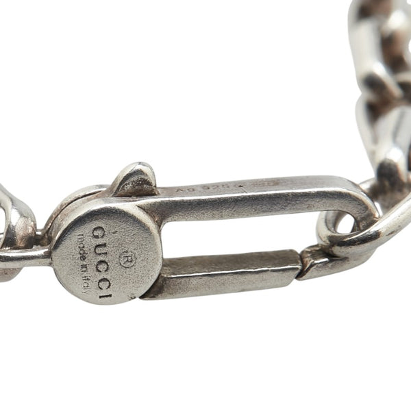 グッチ インターロッキングG ネックレス SV925 シルバー レディース GUCCI 【中古】