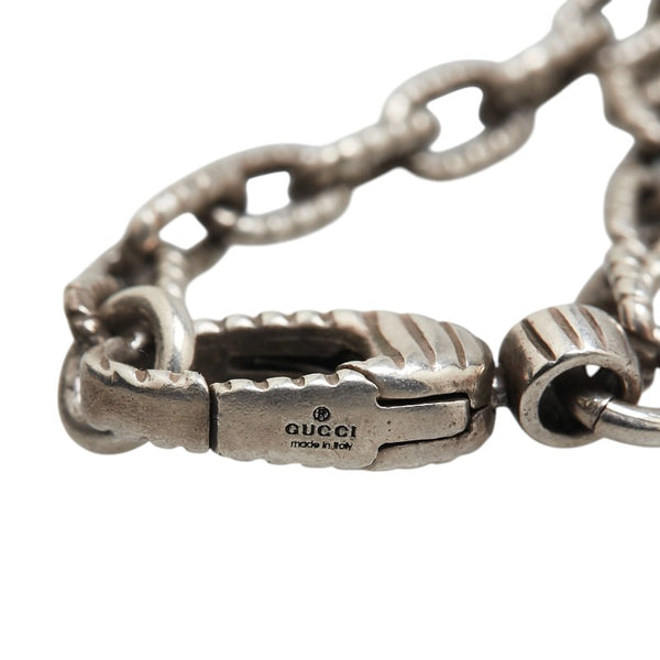 グッチ インターロッキングG ネックレス SV925 シルバー レディース GUCCI 【中古】