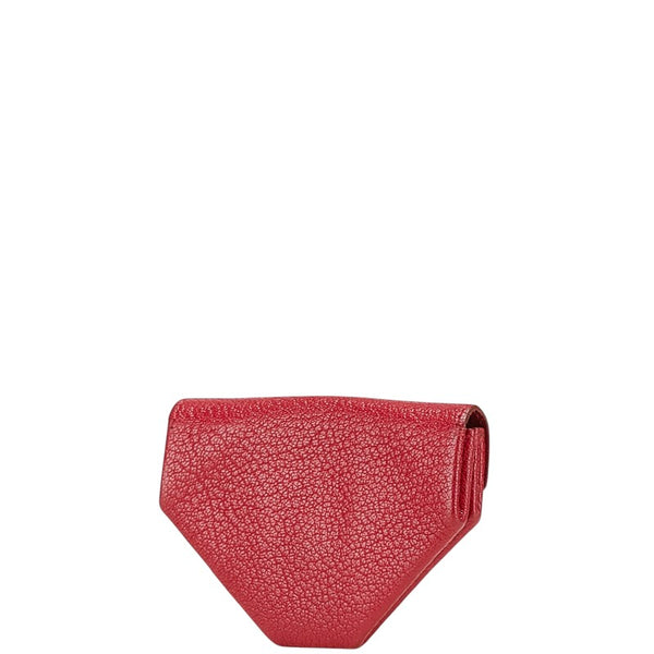 エルメス ルヴァンキャトル コインケース レッド系 シェーブル レディース HERMES 【中古】
