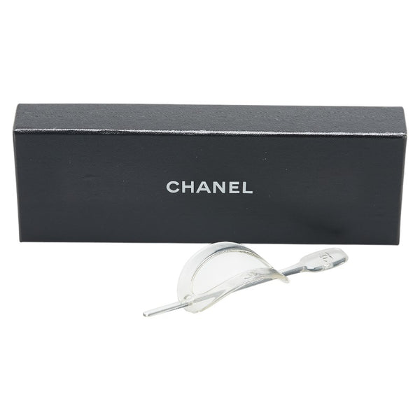 シャネル ココマーク かんざし 髪留め 髪飾り ヘアアクセサリー クリア プラスチック レディース CHANEL 【中古】