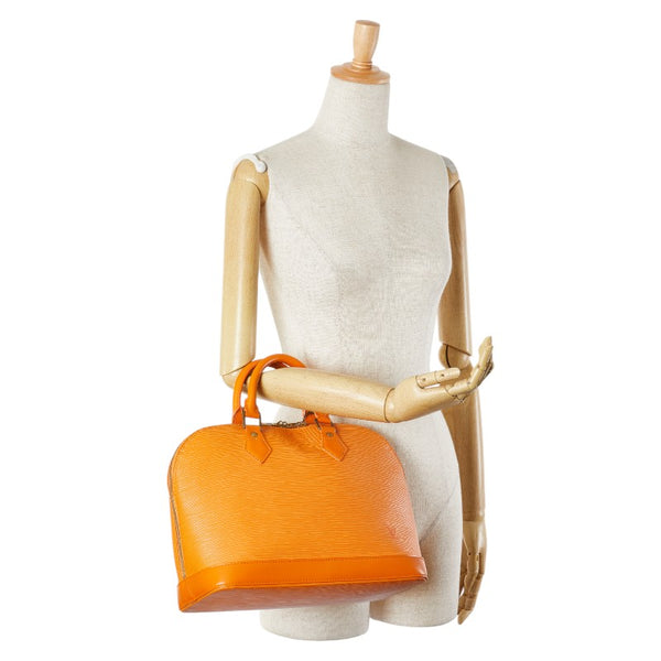 ルイ ヴィトン エピ アルマPM ハンドバッグ M40623 ピモン オレンジ レザー レディース LOUIS VUITTON 【中古】