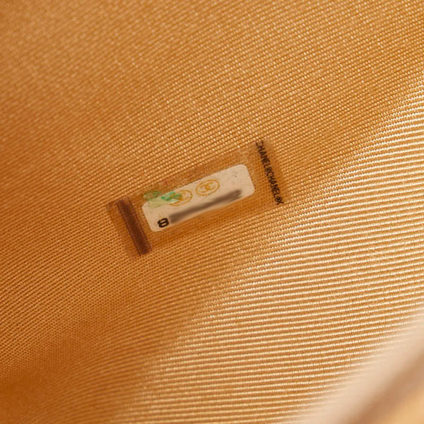 シャネル ココマーク マトラッセ 復刻トート トートバッグ ベージュ キャビアスキン レディース CHANEL 【中古】