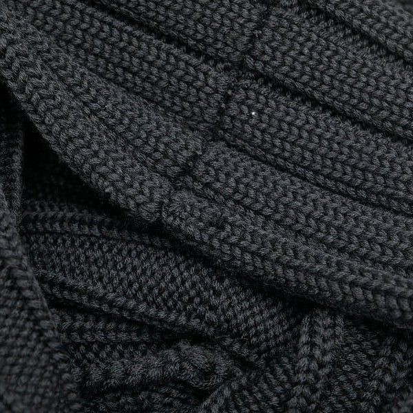 シャネル ニット セーター タートルネック サイズ：38 P14413V00672 ブラック ウール レディース CHANEL 【中古】