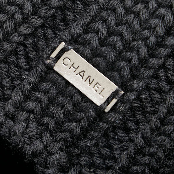 シャネル ニット セーター タートルネック サイズ：38 P14413V00672 ブラック ウール レディース CHANEL 【中古】
