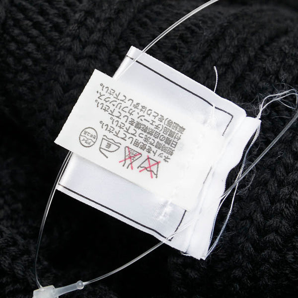 シャネル ニット セーター タートルネック サイズ：38 P14413V00672 ブラック ウール レディース CHANEL 【中古】