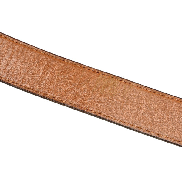 エルメス コンスタンスH ベルト ボルドー ワインレッド ボックスカーフ メンズ HERMES 【中古】