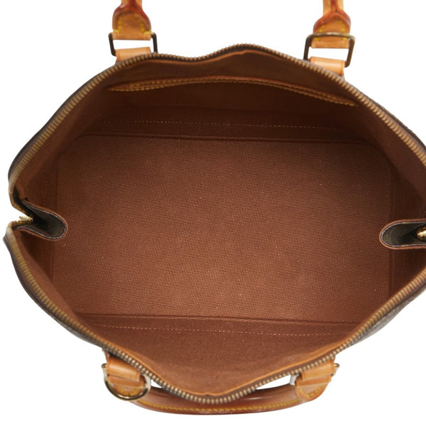 ルイ ヴィトン モノグラム アルマPM ハンドバッグ M51130 ブラウン PVC レザー レディース LOUIS VUITTON 【中古】