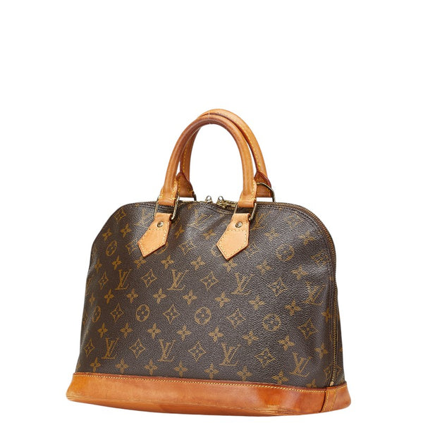 ルイ ヴィトン モノグラム アルマPM ハンドバッグ M51130 ブラウン PVC レザー レディース LOUIS VUITTON 【中古】