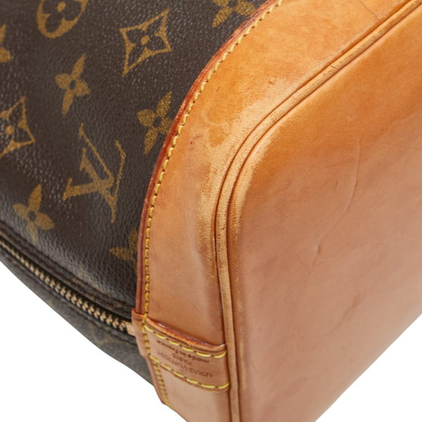 ルイ ヴィトン モノグラム アルマPM ハンドバッグ M51130 ブラウン PVC レザー レディース LOUIS VUITTON 【中古】