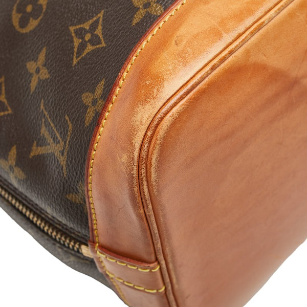 ルイ ヴィトン モノグラム アルマPM ハンドバッグ M51130 ブラウン PVC レザー レディース LOUIS VUITTON 【中古】