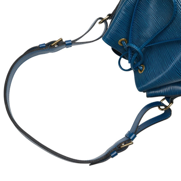 ルイ ヴィトン エピ プチノエ ワンショルダーバッグ ハンドバッグ M44105 トレドブルー  レザー レディース LOUIS VUITTON 【中古】