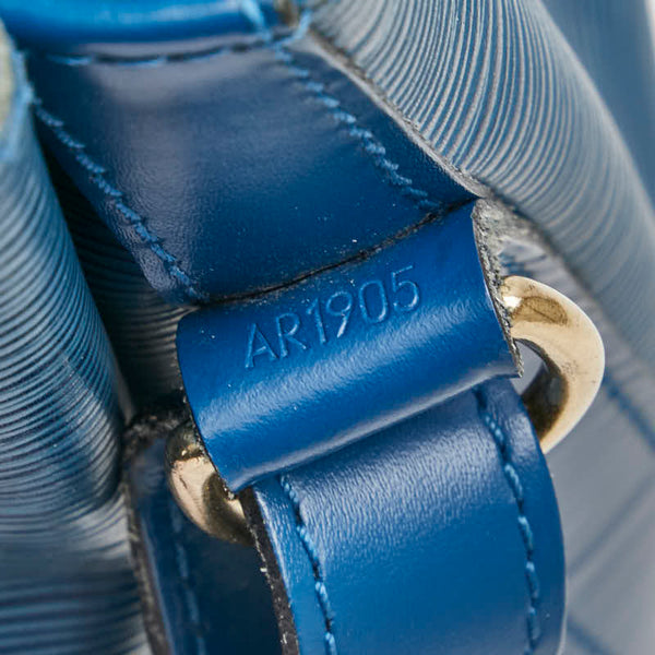 ルイ ヴィトン エピ プチノエ ワンショルダーバッグ ハンドバッグ M44105 トレドブルー  レザー レディース LOUIS VUITTON 【中古】