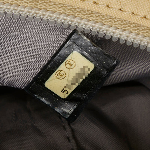 シャネル スポーツライン ハンドバッグ ショルダーバッグ ベージュ ナイロン レディース CHANEL 【中古】