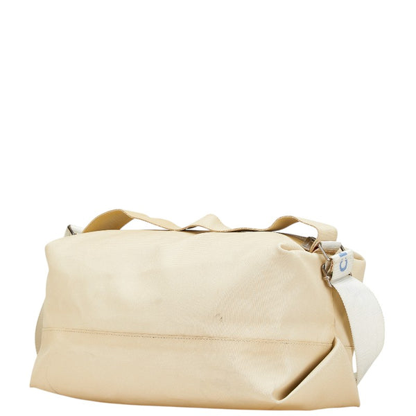 シャネル スポーツライン ハンドバッグ ショルダーバッグ ベージュ ナイロン レディース CHANEL 【中古】