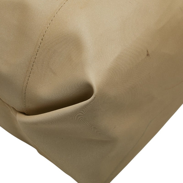 シャネル スポーツライン ハンドバッグ ショルダーバッグ ベージュ ナイロン レディース CHANEL 【中古】