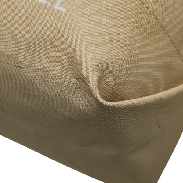 シャネル スポーツライン ハンドバッグ ショルダーバッグ ベージュ ナイロン レディース CHANEL 【中古】