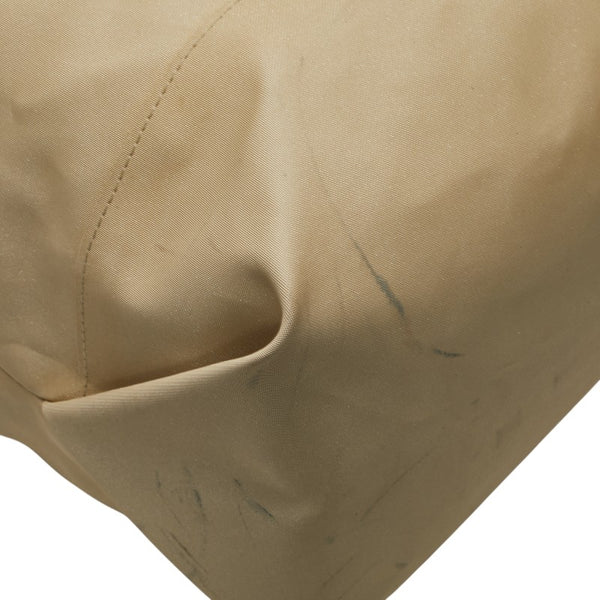 シャネル スポーツライン ハンドバッグ ショルダーバッグ ベージュ ナイロン レディース CHANEL 【中古】