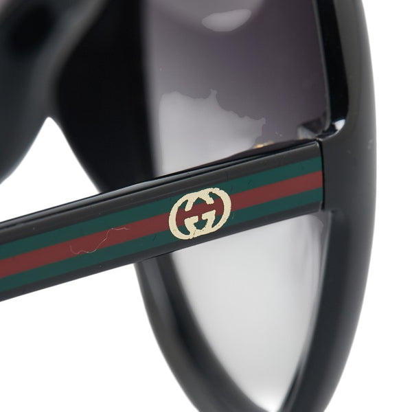 グッチ インターロッキングG シェリーライン サングラス GG3171F/S ブラック マルチカラー プラスチック レディース GUCCI 【中古】