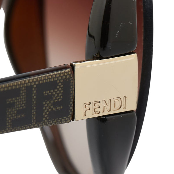 フェンディ ズッカ サングラス FS5109K ブラウン プラスチック レディース FENDI 【中古】