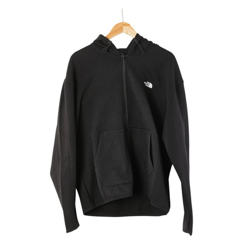 ザ ノースフェイス ジップアップパーカー サイズ：L ブラック コットン ポリエステル メンズ THE NORTH FACE 【中古】