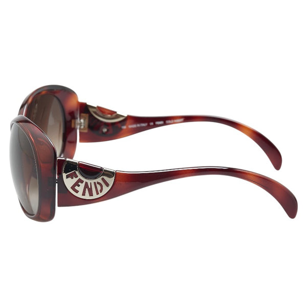 フェンディ サングラス FS5065 ブラウン プラスチック レディース FENDI 【中古】