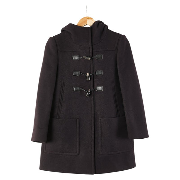 ミュウミュウ ダッフルコート サイズ：38 ブラウン ウール レディース MIUMIU 【中古】