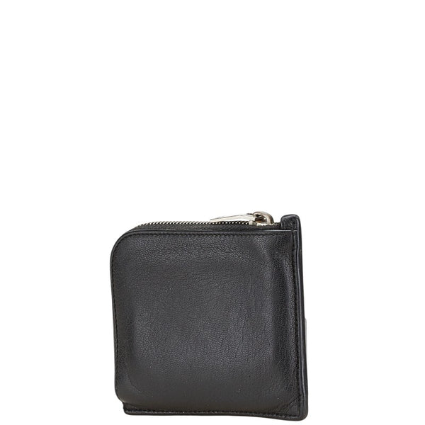 サンローラン L字ファスナー コインケース 396277 ブラック レザー レディース SAINT LAURENT 【中古】