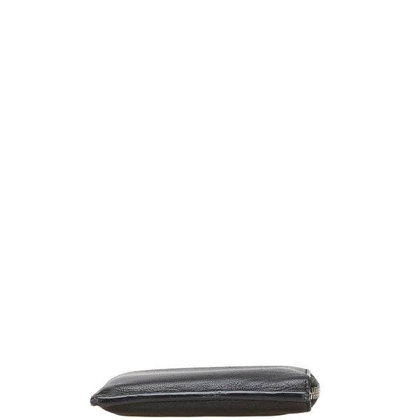 サンローラン L字ファスナー コインケース 396277 ブラック レザー レディース SAINT LAURENT 【中古】