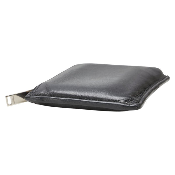 サンローラン L字ファスナー コインケース 396277 ブラック レザー レディース SAINT LAURENT 【中古】
