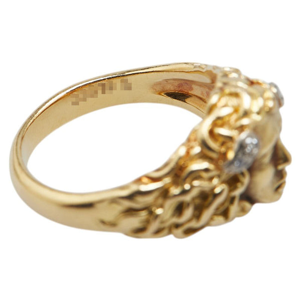 カレライカレラ メデューサ リング 指輪 K18YG イエローゴールド レディース Carrera y Carrera 【中古】