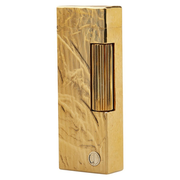 ダンヒル ローラー ガスライター ゴールド メッキ メンズ Dunhill 【中古】