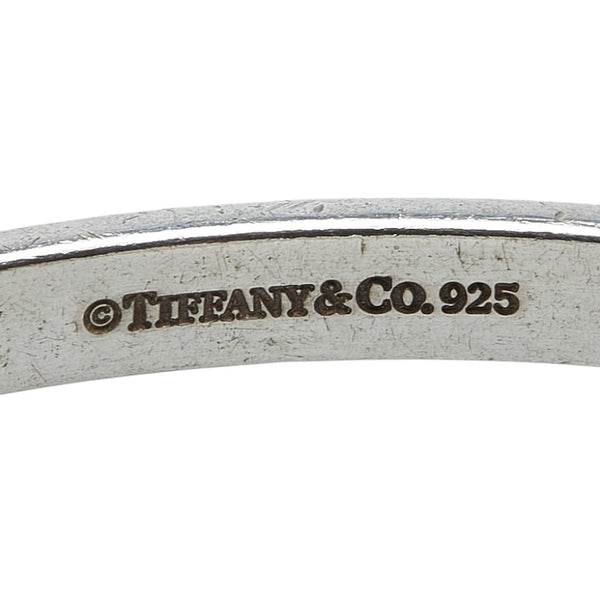 ティファニー 1837 インターロッキングサークル バングル SV925 シルバー レディース TIFFANY&Co. 【中古】