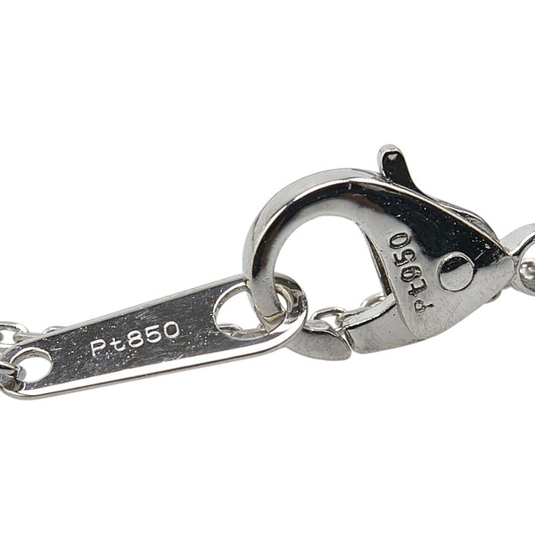 Pt850 プラチナ Pt950 プラチナ タンザナイト1.01ct ブレスレット レディース 【中古】