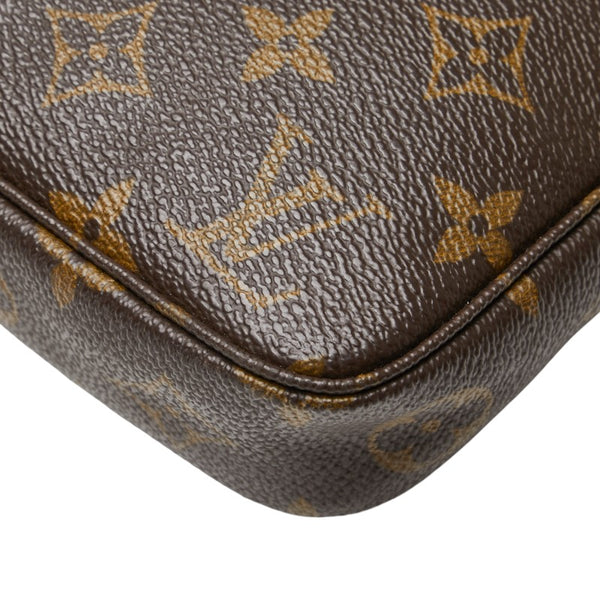 ルイ ヴィトン モノグラム ポシェット アクセソワール ハンドバッグ M51980 ブラウン PVC レザー レディース LOUIS VUITTON 【中古】