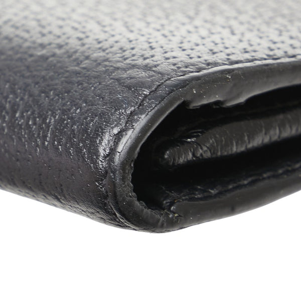 グッチ GGマーモント 長財布 428740 ブラック レザー レディース GUCCI 【中古】