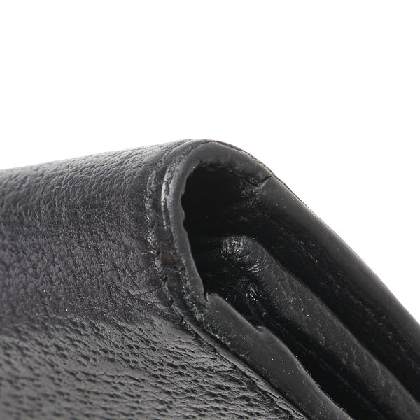 グッチ GGマーモント 長財布 428740 ブラック レザー レディース GUCCI 【中古】