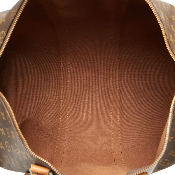 ルイ ヴィトン モノグラム キーポル50 ボストンバッグ M41426 ブラウン PVC レザー レディース LOUIS VUITTON 【中古】